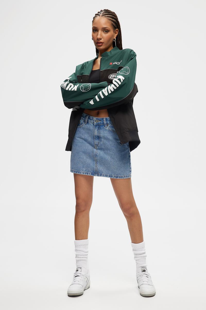 Kuwalla Mini Denim Skirt