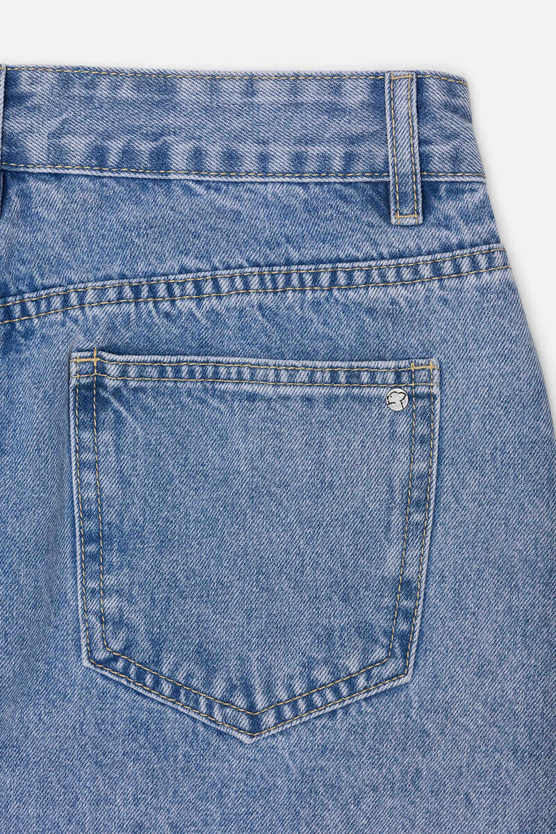 Kuwalla Mini Denim Skirt