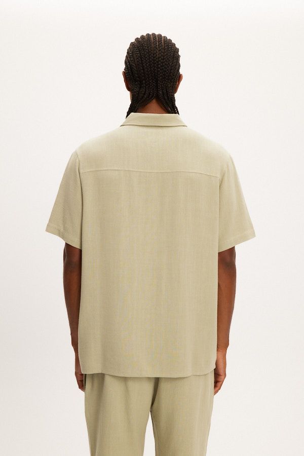 Sage Linen Shirt