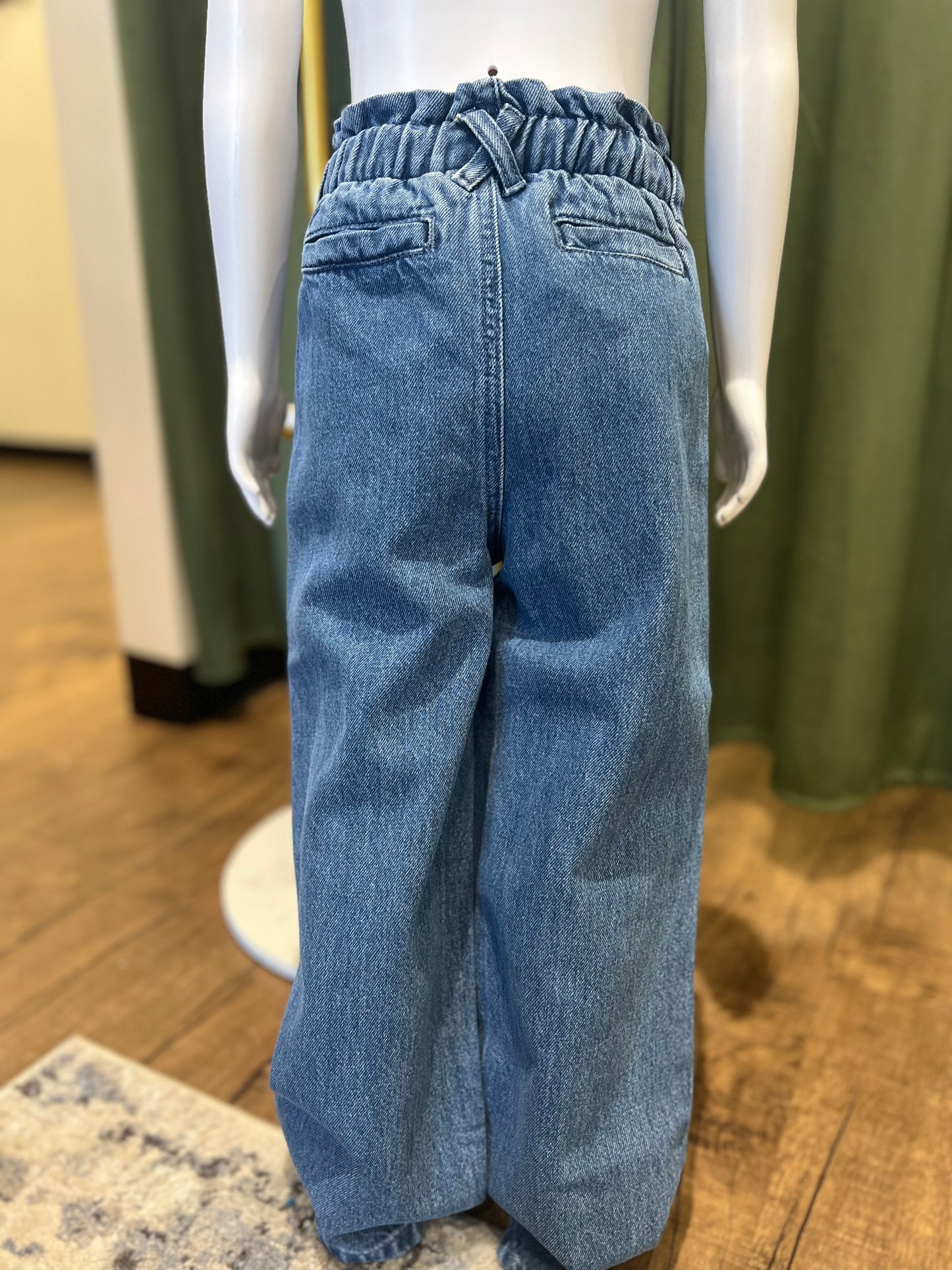 Girls Wide Leg Jeans