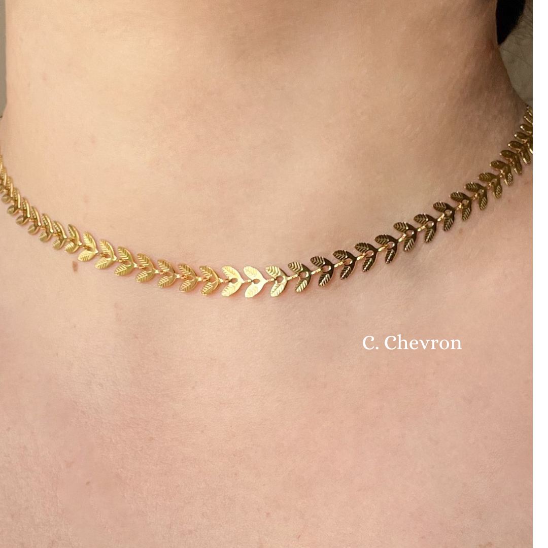 Dainty Gold Necklaces - 18k Gold PVD Plated Chains