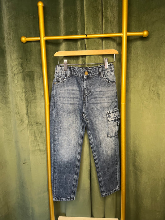 Jeans Denim W/ Cargo Pocket