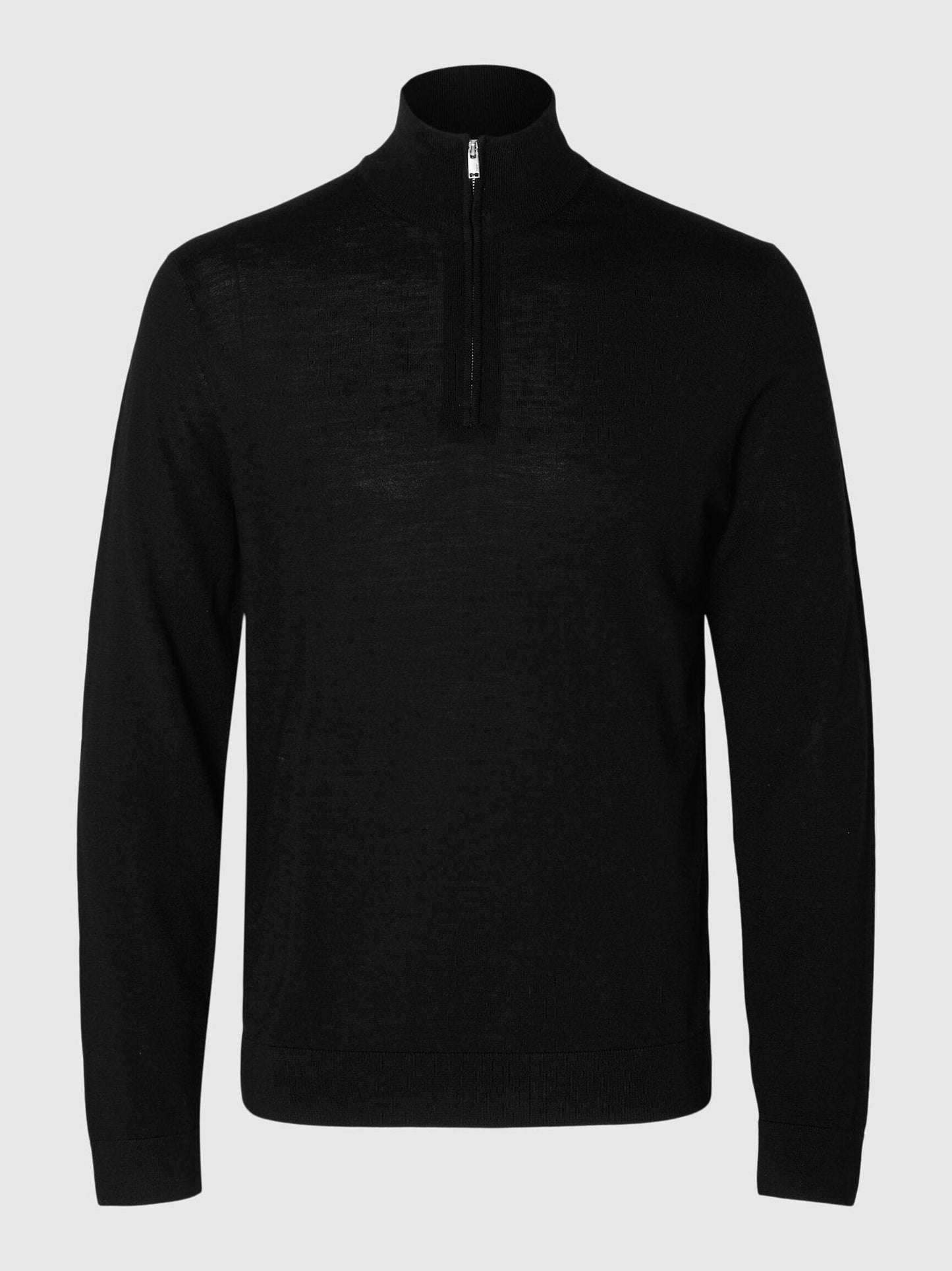 Merino Wool Half Zip Long Sleeve