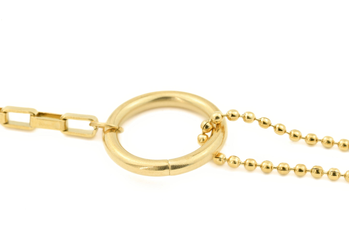 Circle Link Choker - Waterproof Asymmetrical Circle Choker