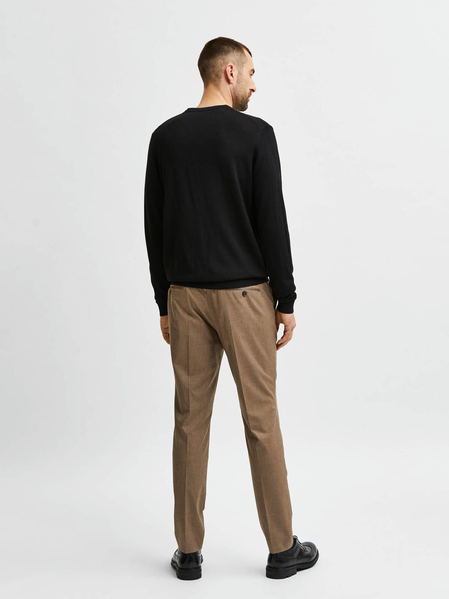 Knit Long-Sleeve Crewneck