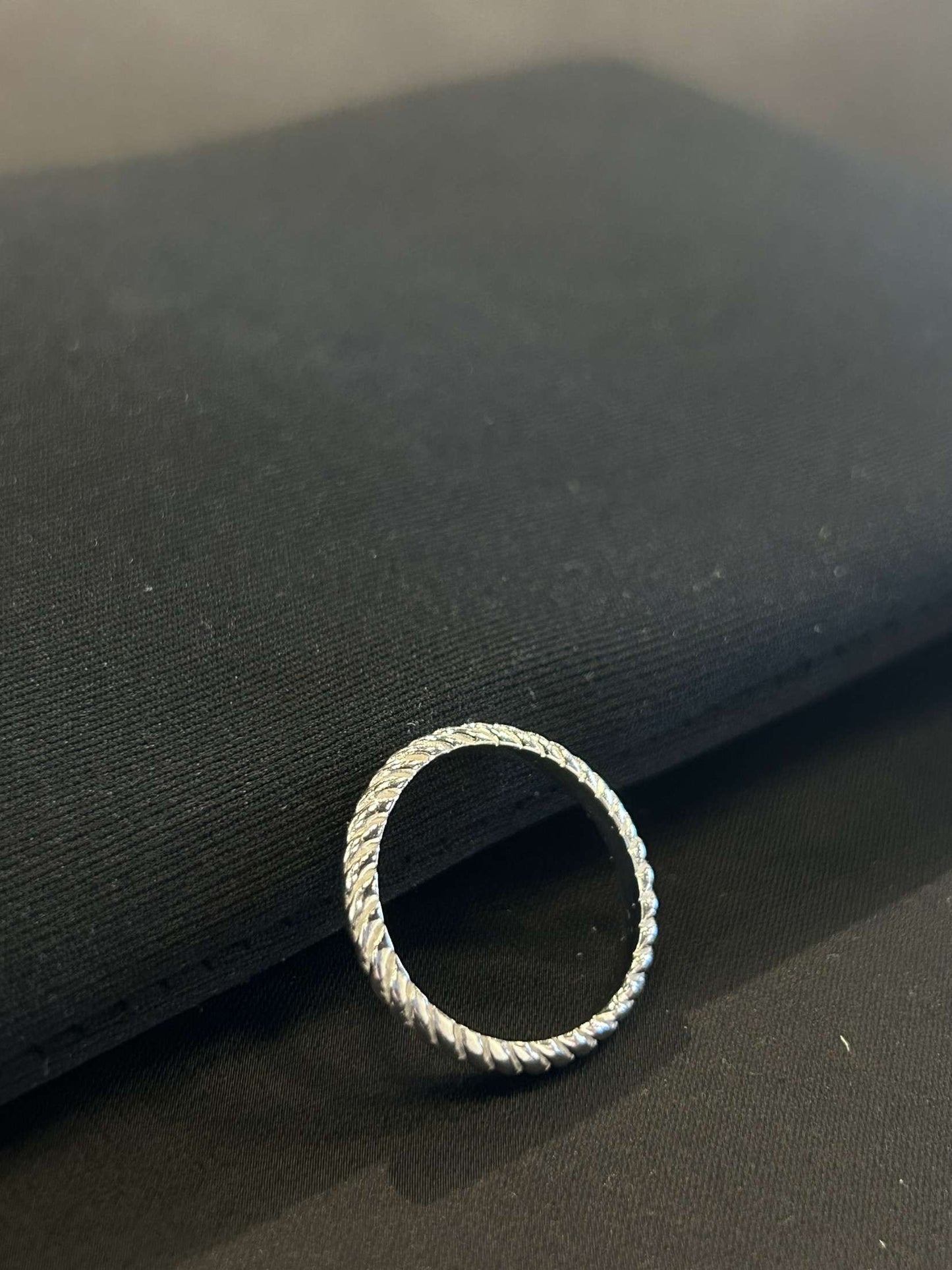 Thin Croissant Ring