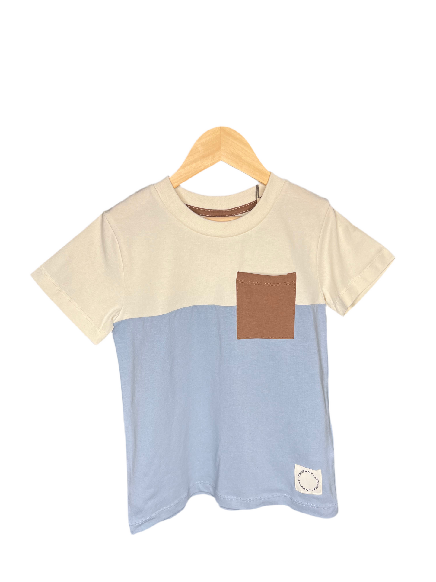 Boys Colour Black T-Shirt