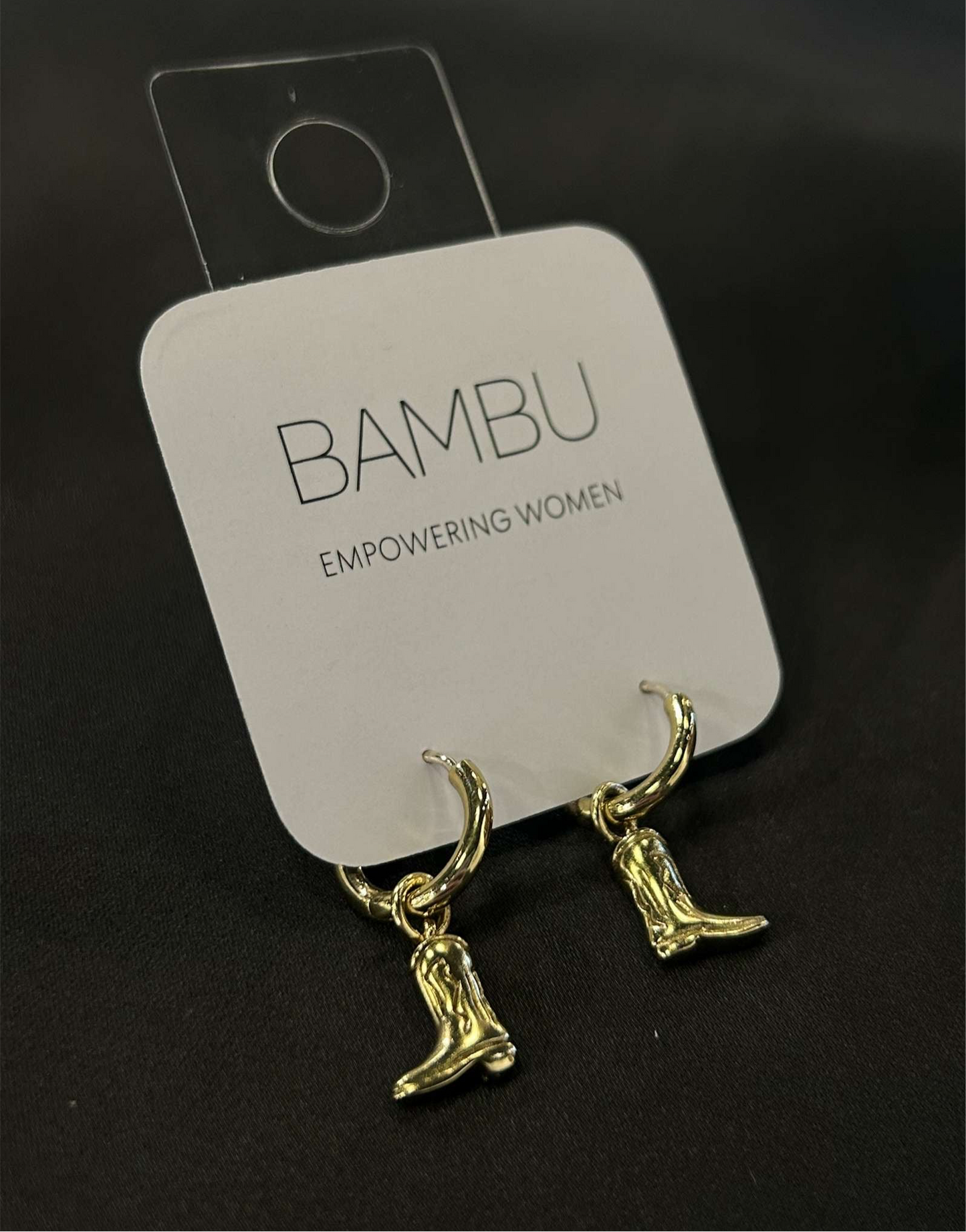 Cowgirl Boot Earrings