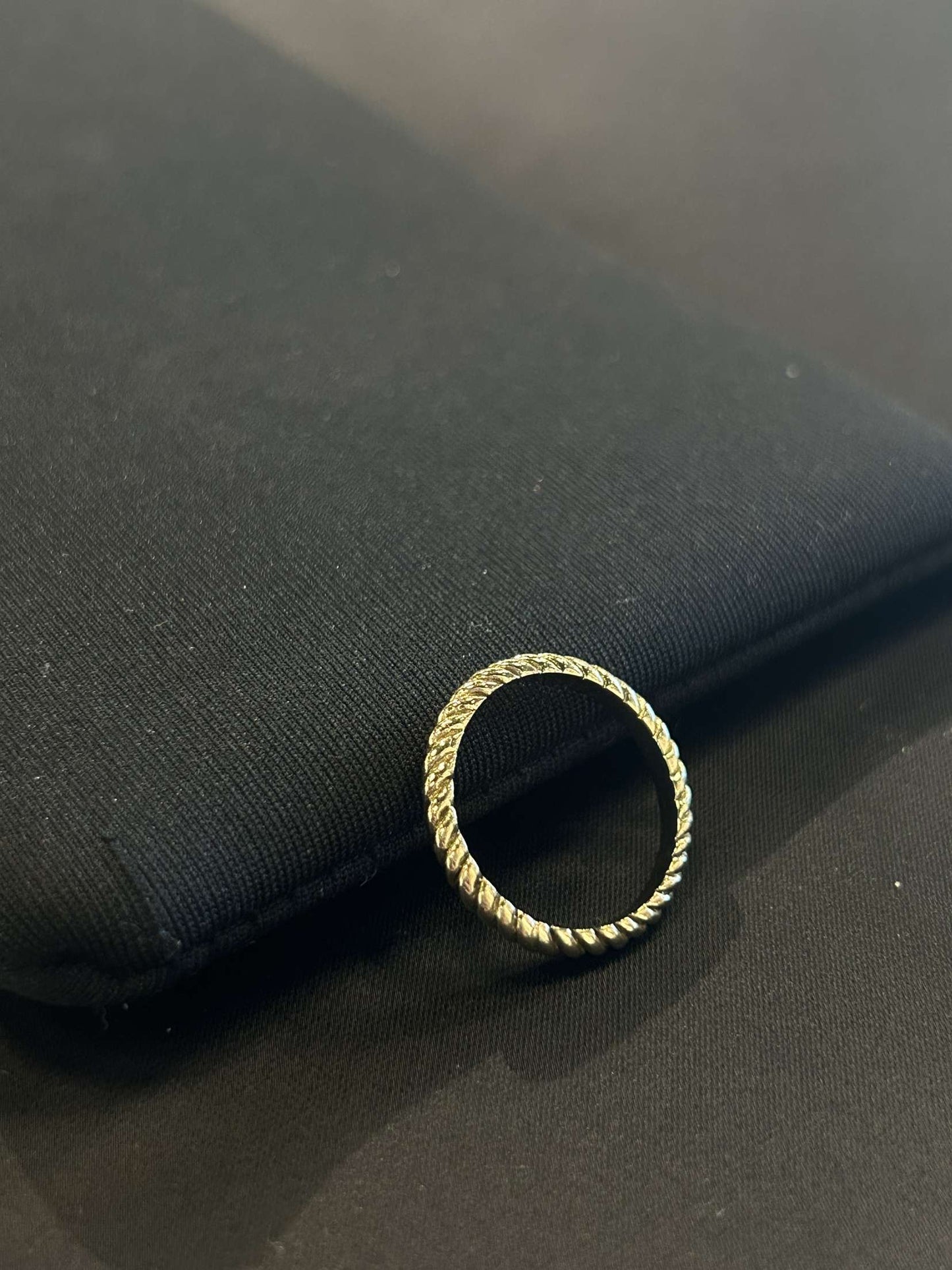 Thin Croissant Ring