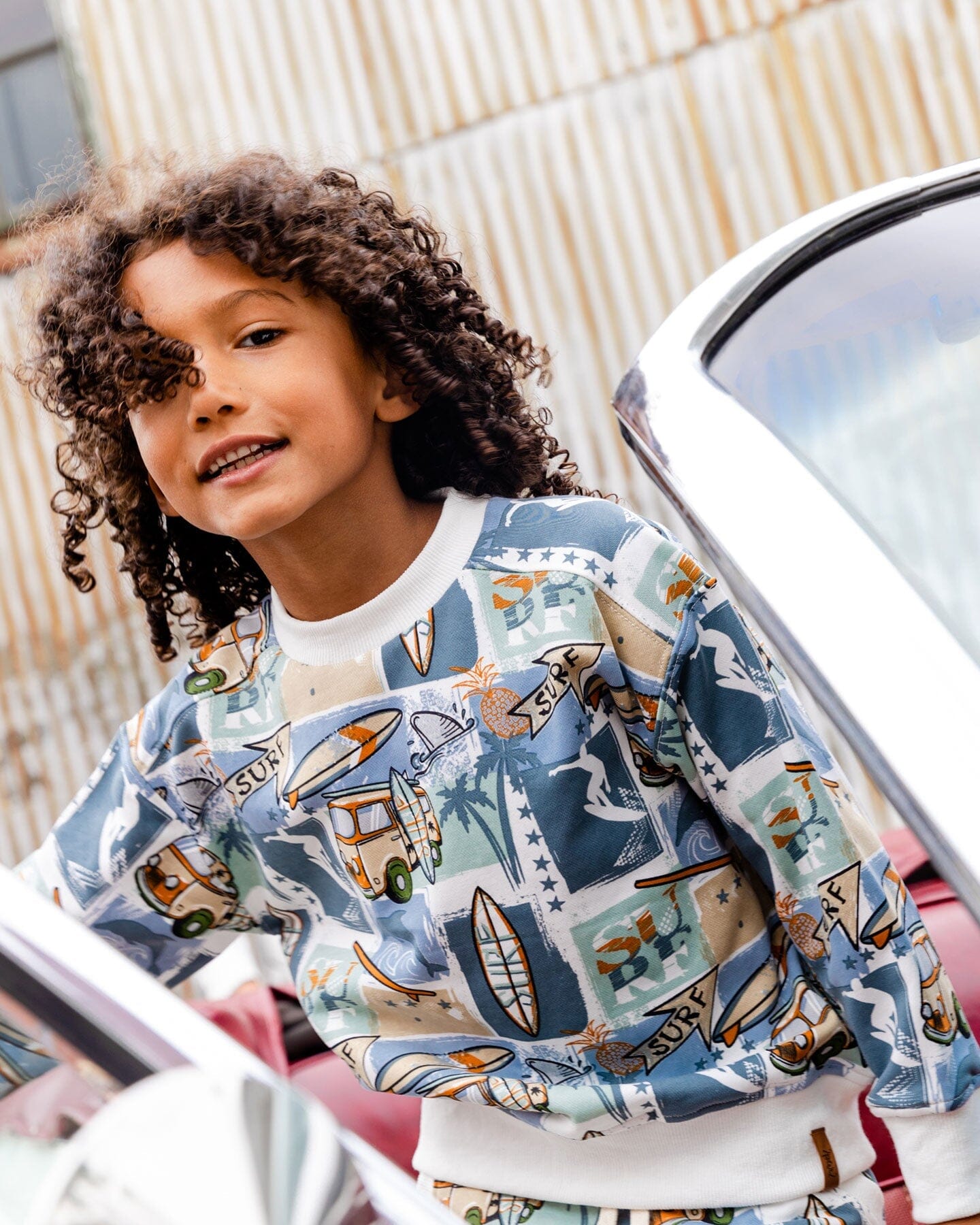 Crewneck French Terry Sweatshirt