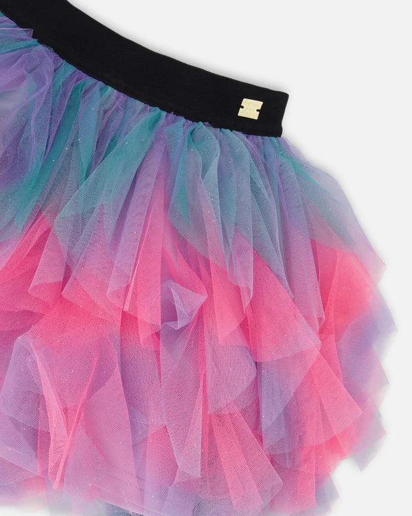 Multi Layer Mesh Skirt