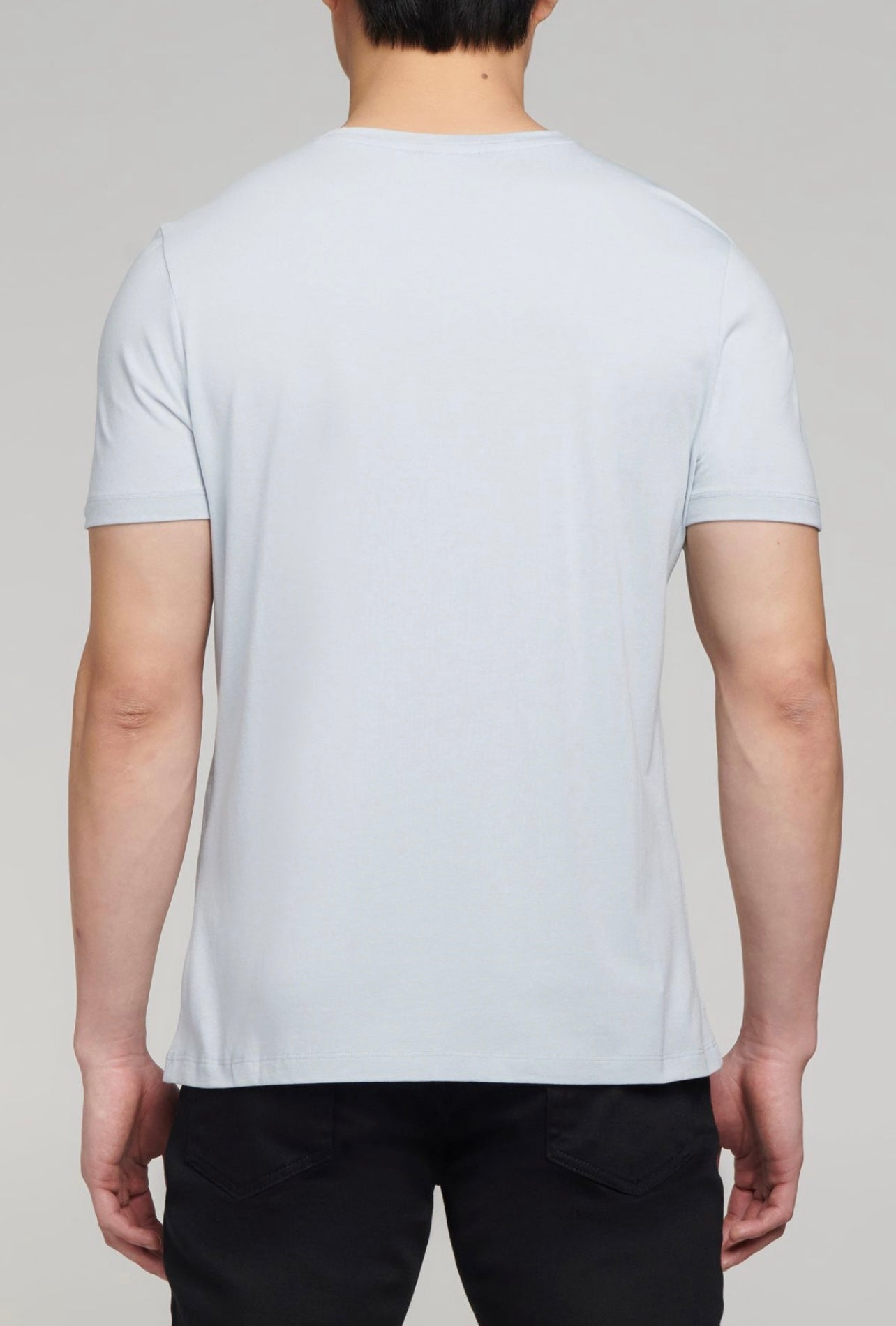 Pure And Simple V Neck Blue
