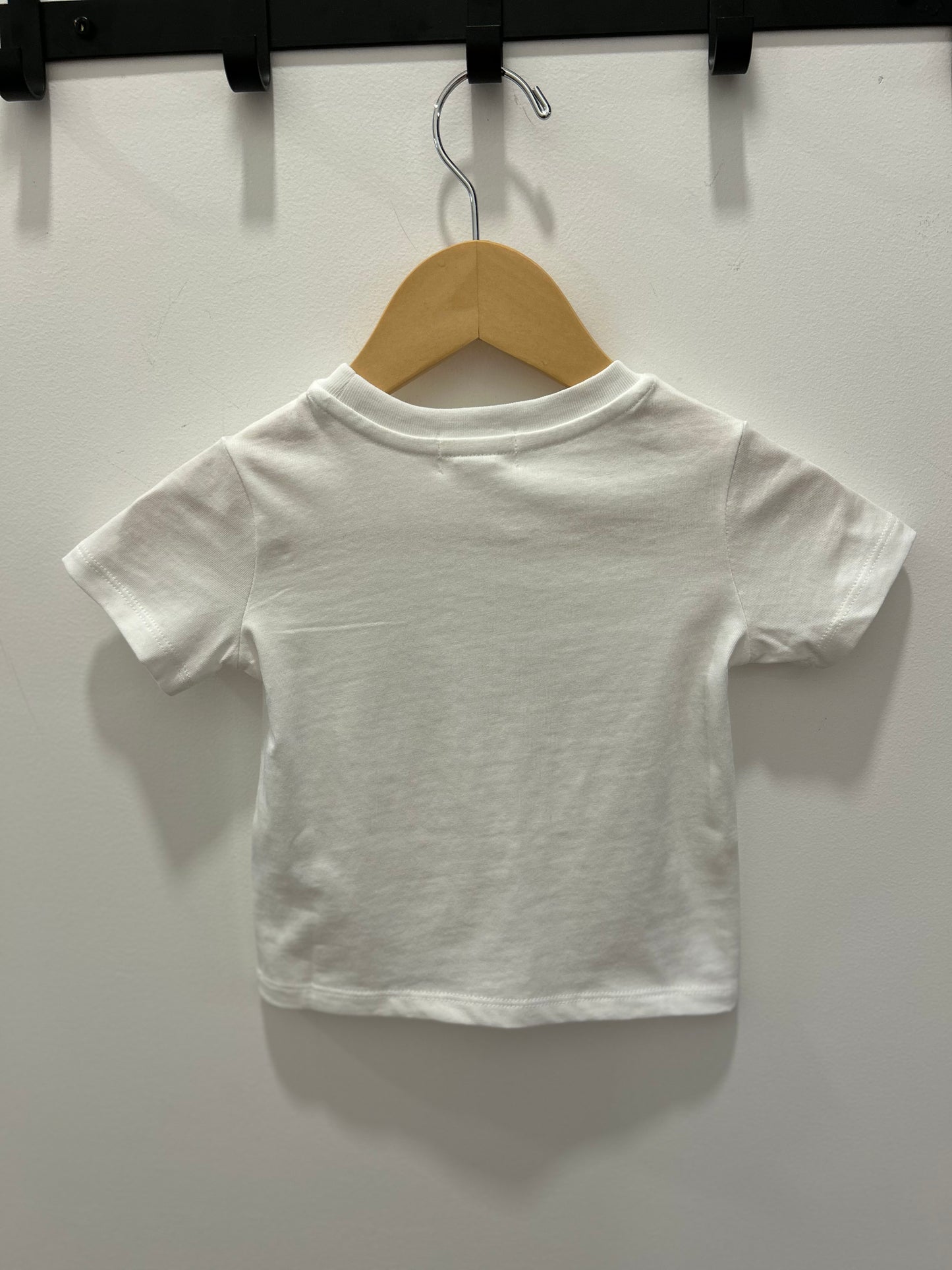 Baby White Just For Kicks T-shirt