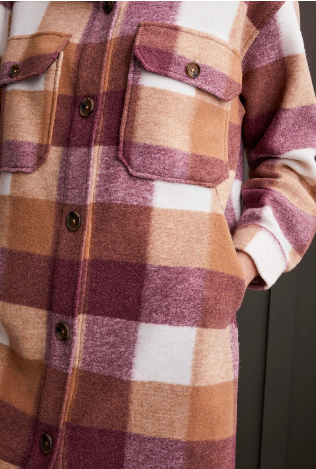 Long Knit Shacket