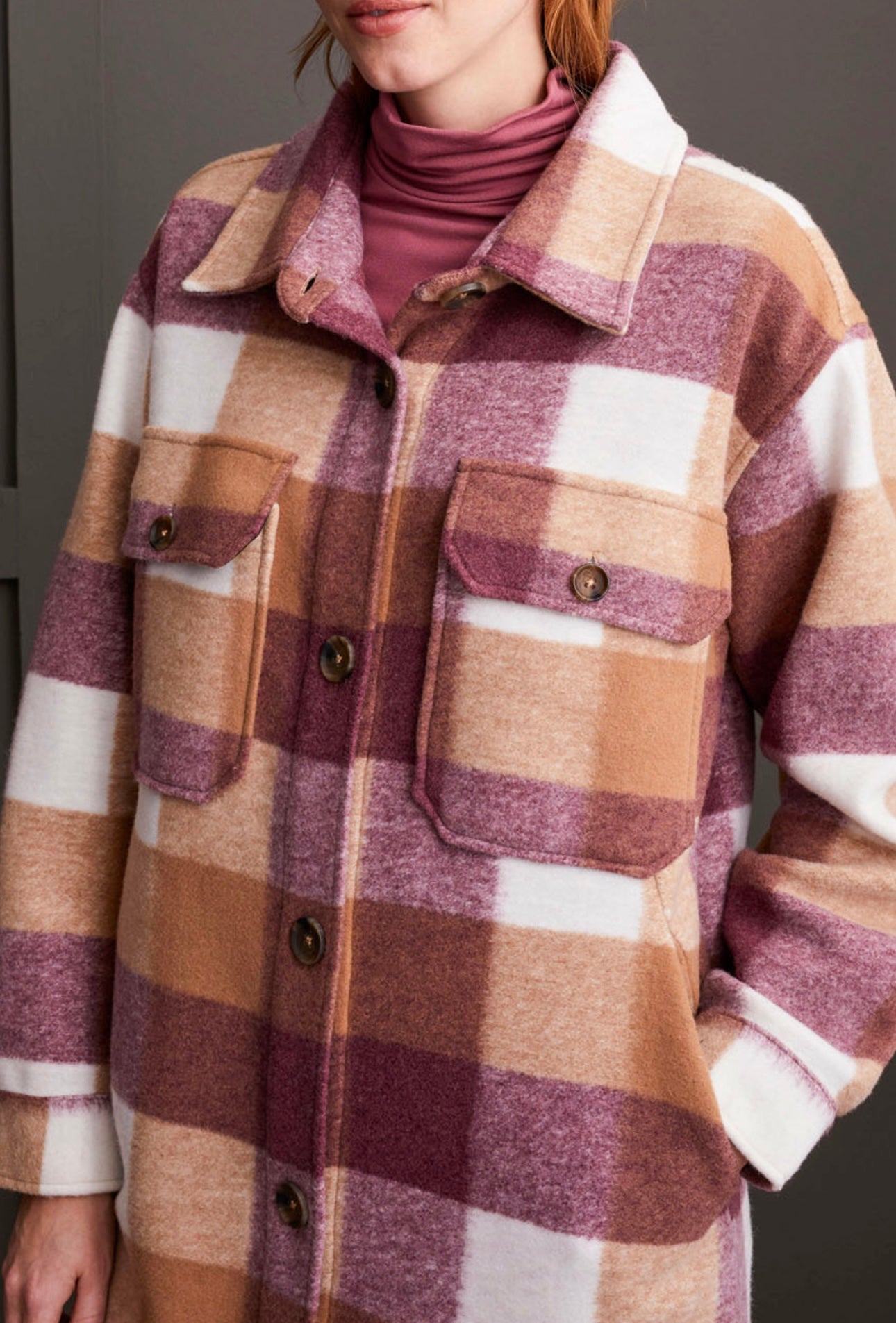 Long Knit Shacket