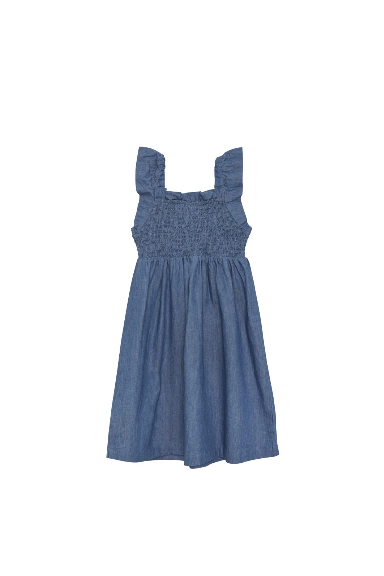 Girls chambray Dress Chambray