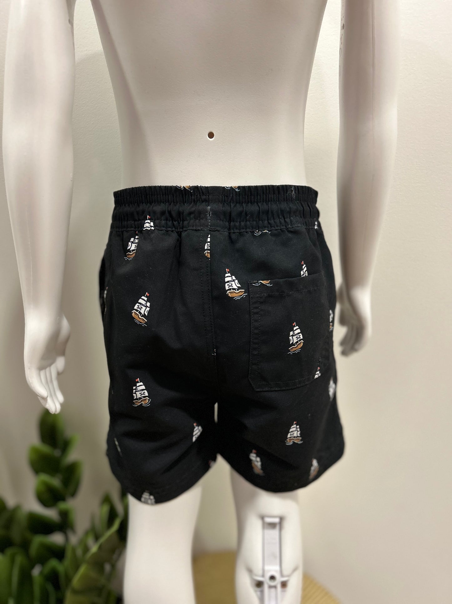 Kids Sailboat Swim Trunk