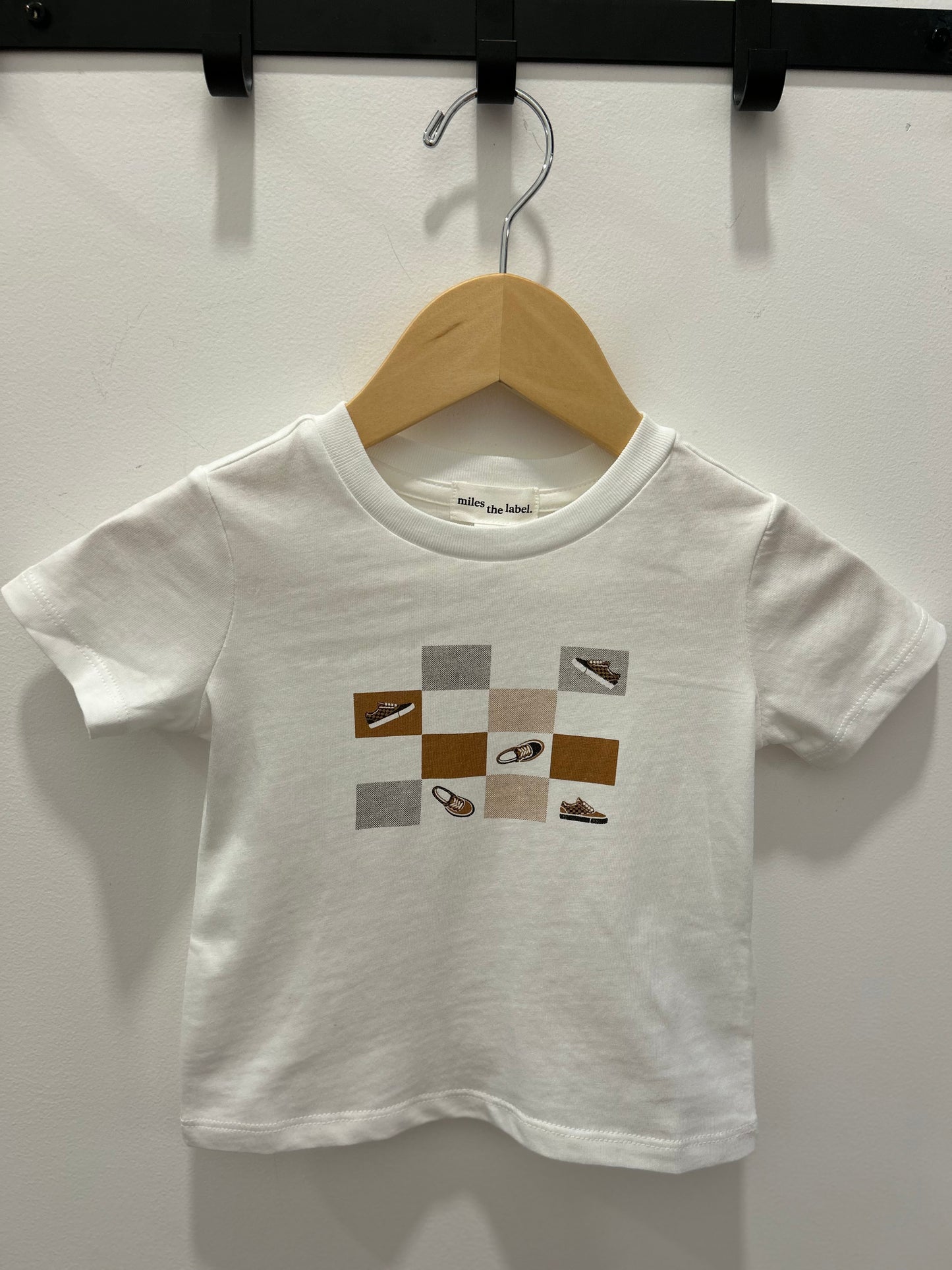 Baby White Just For Kicks T-shirt