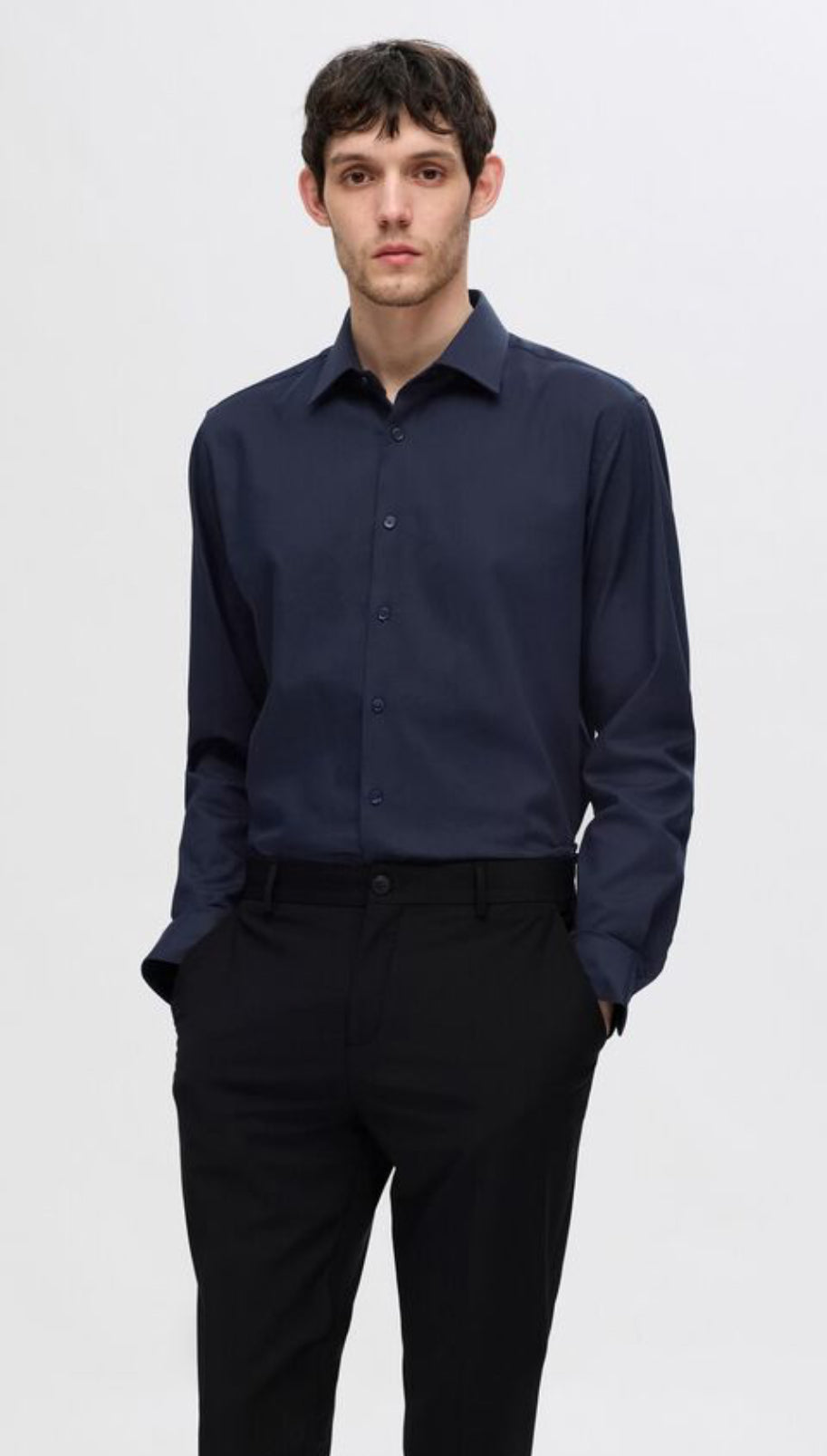 Slim-Fit Stretch Shirt