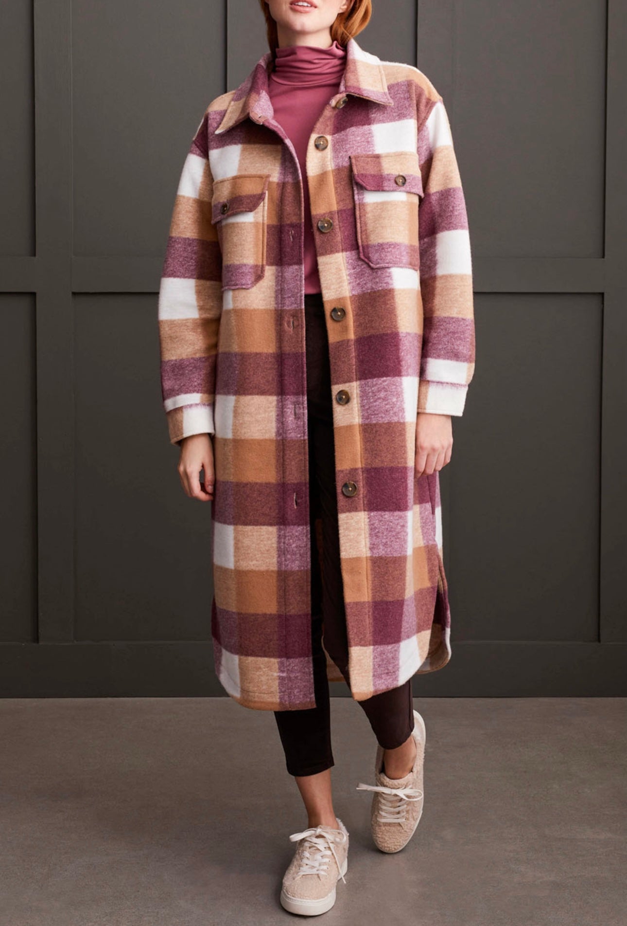 Long Knit Shacket