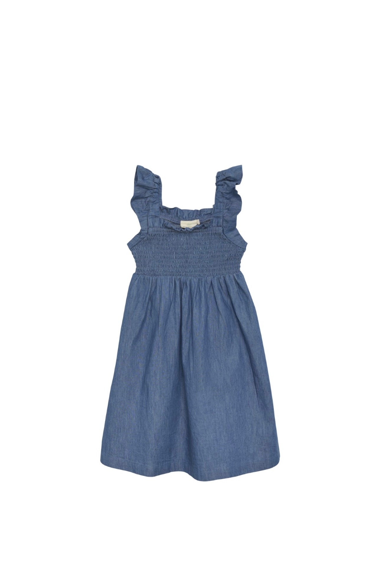 Girls chambray Dress Chambray