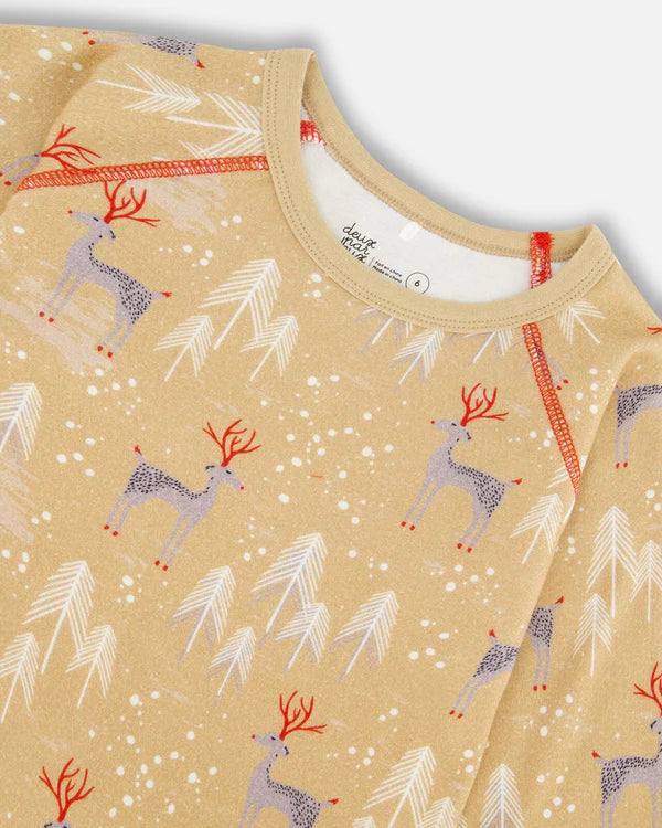 Kids Christmas Two Piece Pj Set