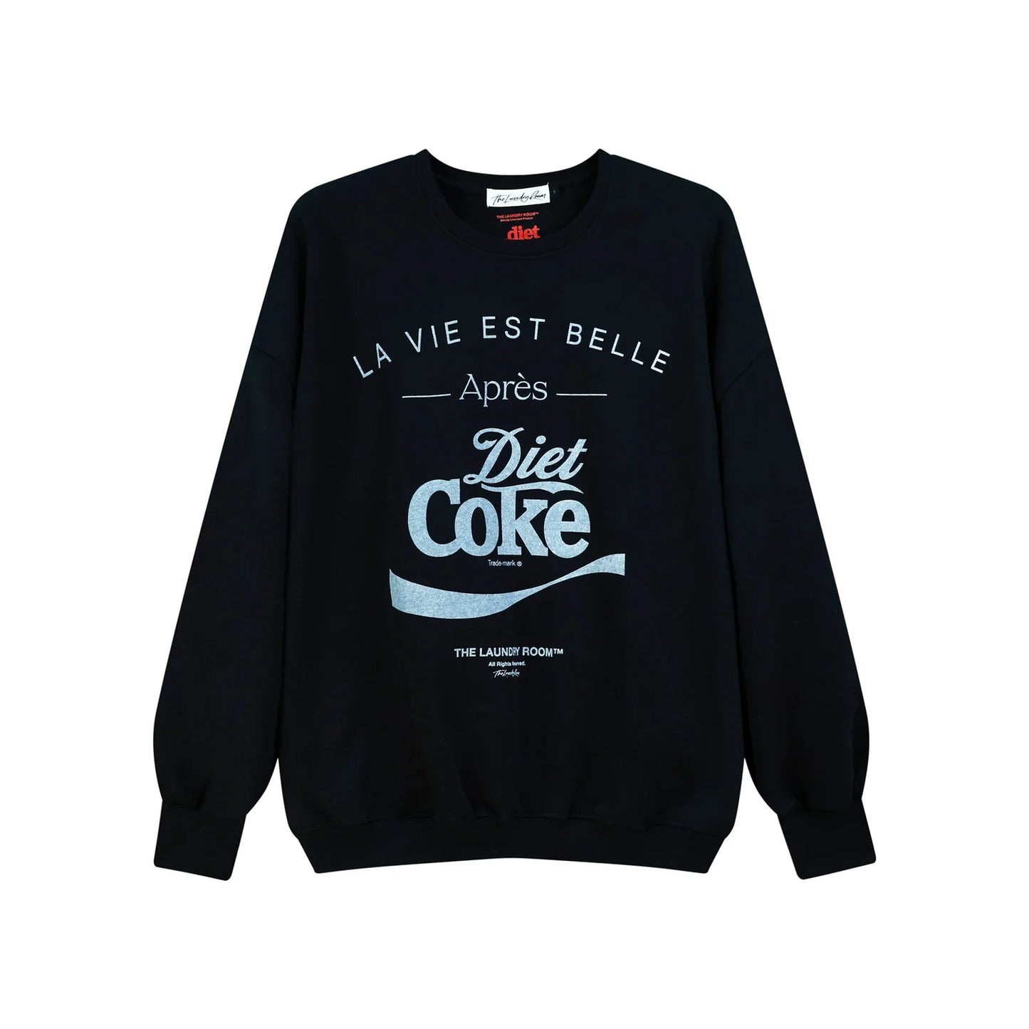 Life Is Beautiful After Diet Coke - Jump Jumper - Black