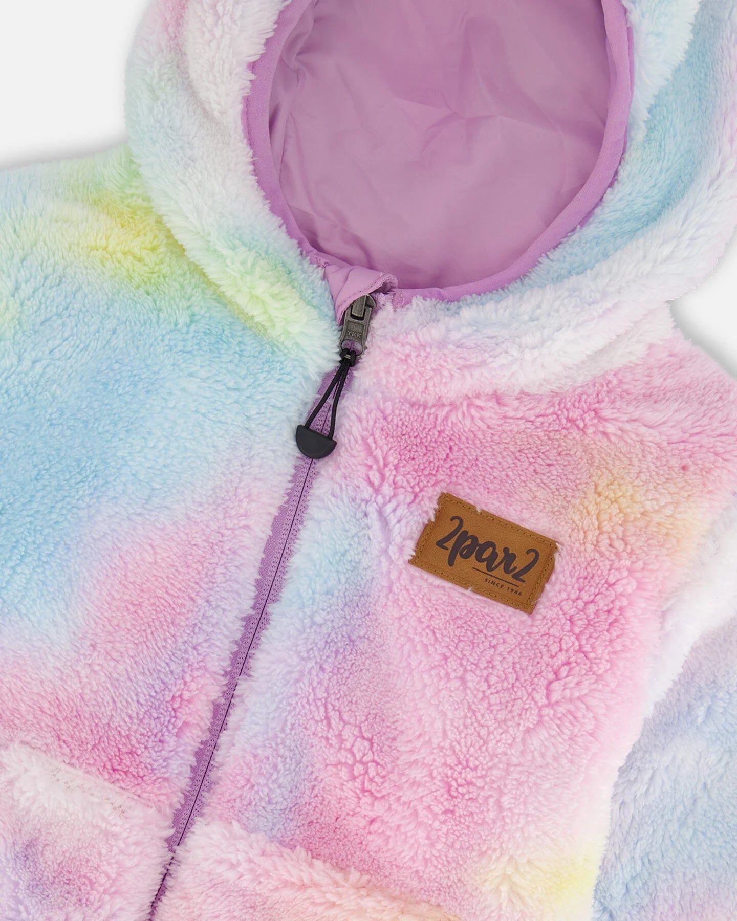 Reversible Rainbow Mid-Season Jacket