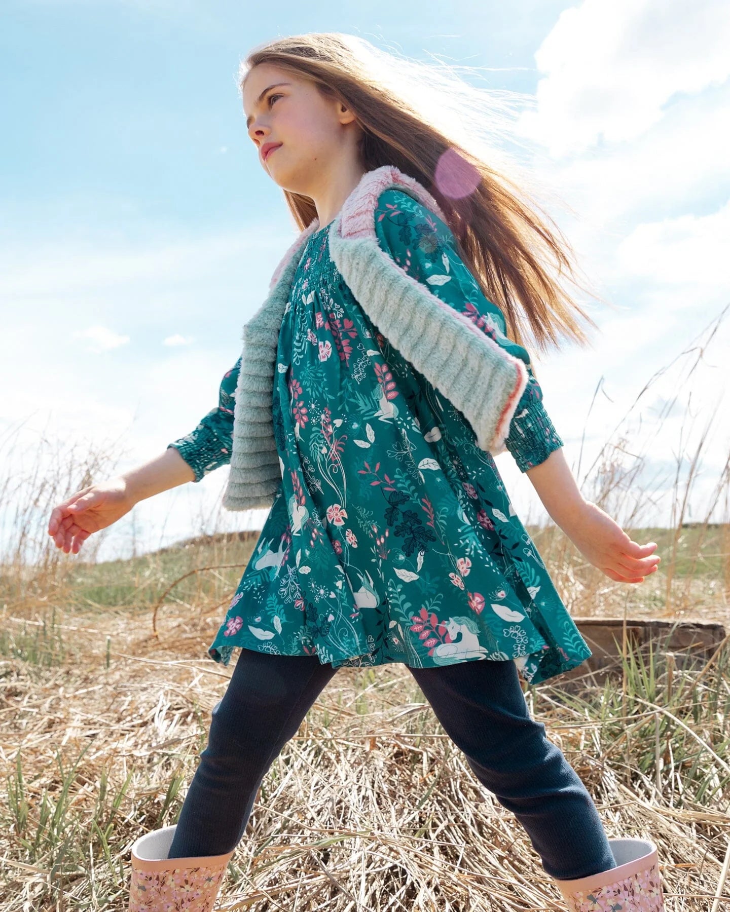 Unicorn Viscose Dress