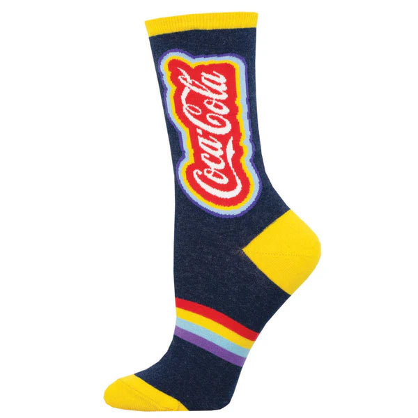 Coca Cola Rainbow Crew Socks