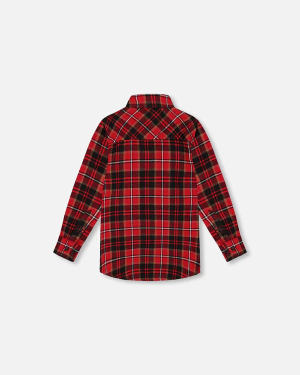 Baby Red Plaid Shirt