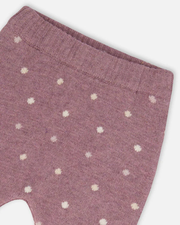 Baby Woodrose Top & Pants Knit Set