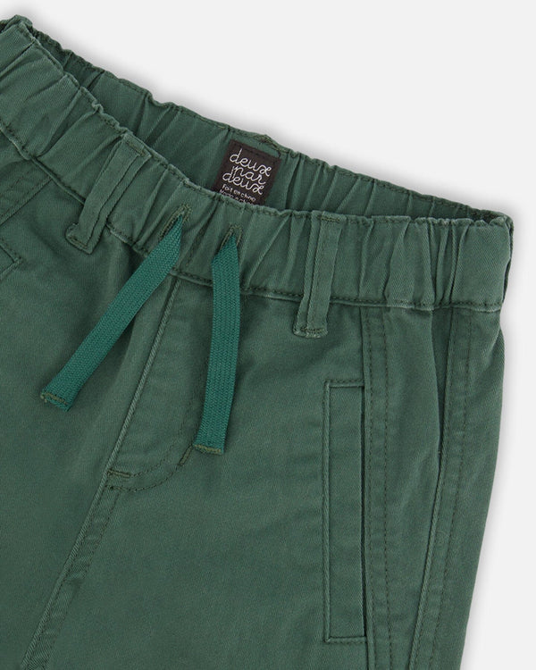 Stretch Twill Cargo Jogger