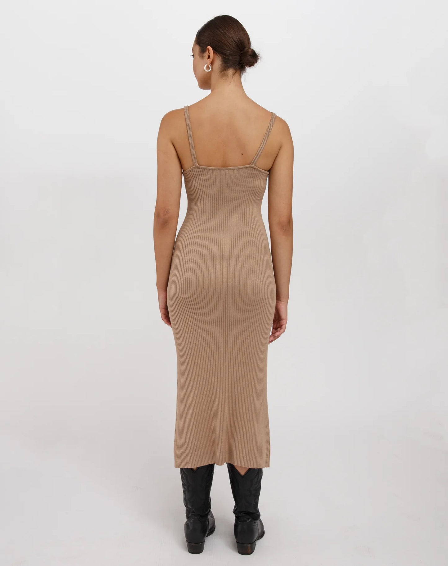 Jennifer Rib Knit Maxi Dress