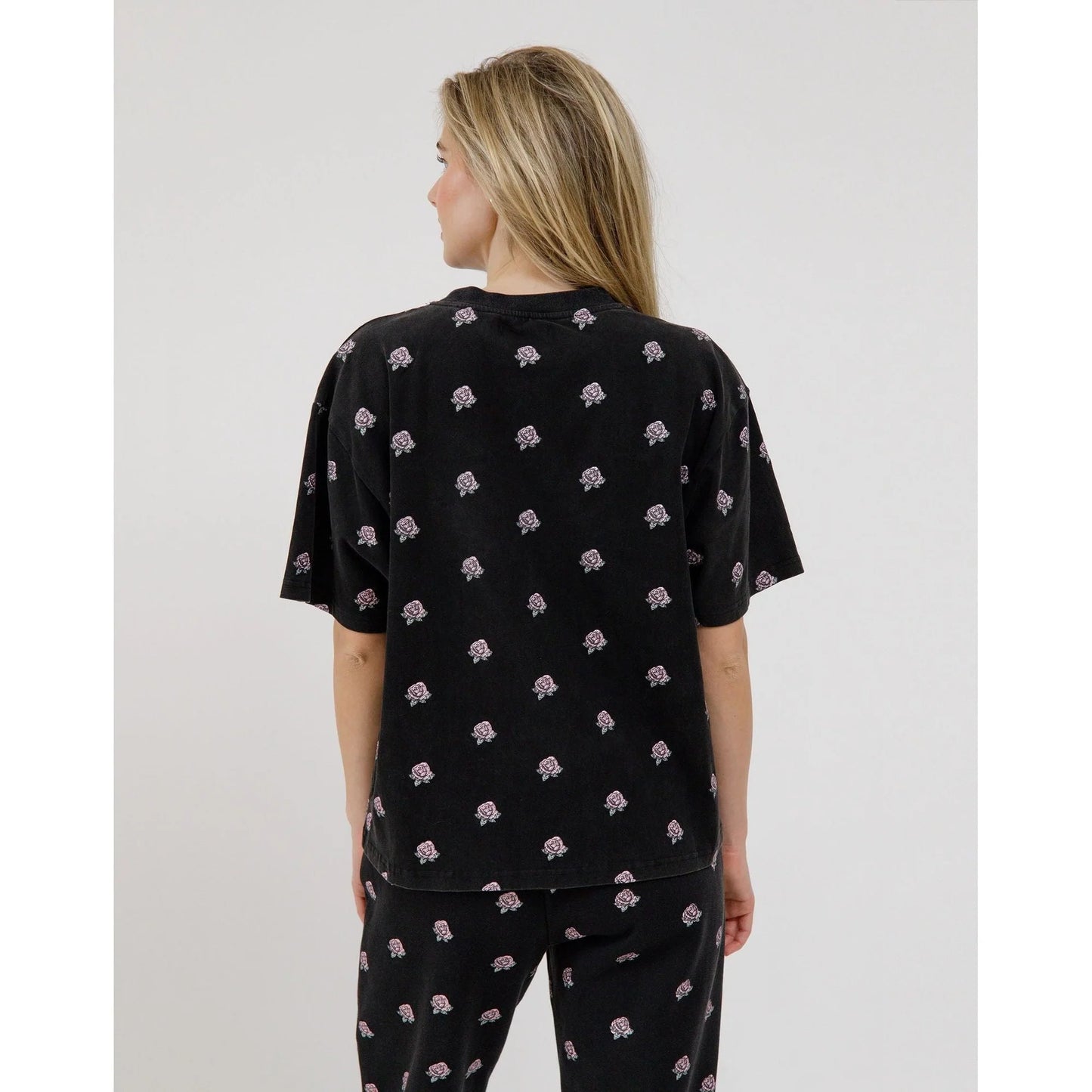 All over flowers Boxy Tee