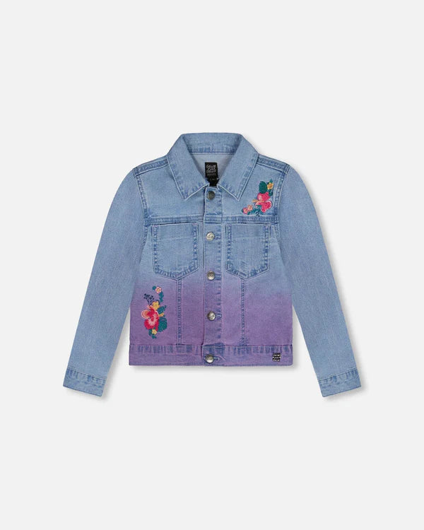 Jean Jacket With Embroidery