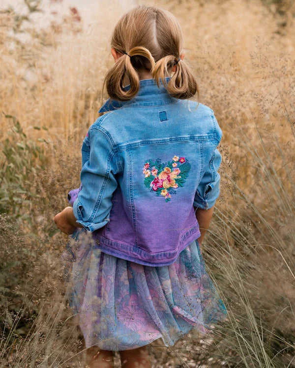 Jean Jacket With Embroidery