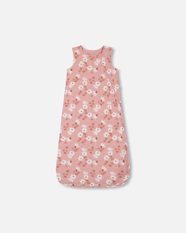 Printed White Flowers Sleep Sack