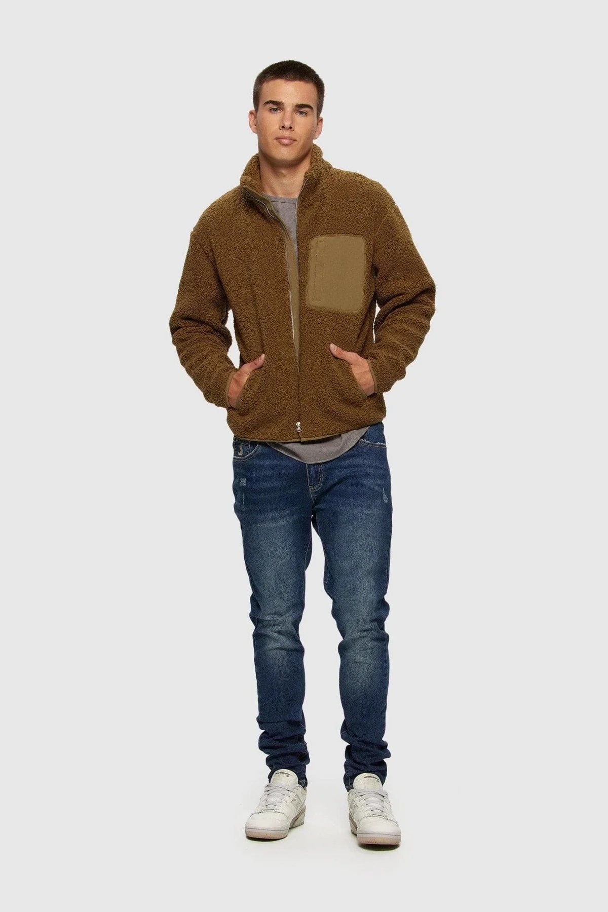 Bonded Sherpa\fleece Jacket