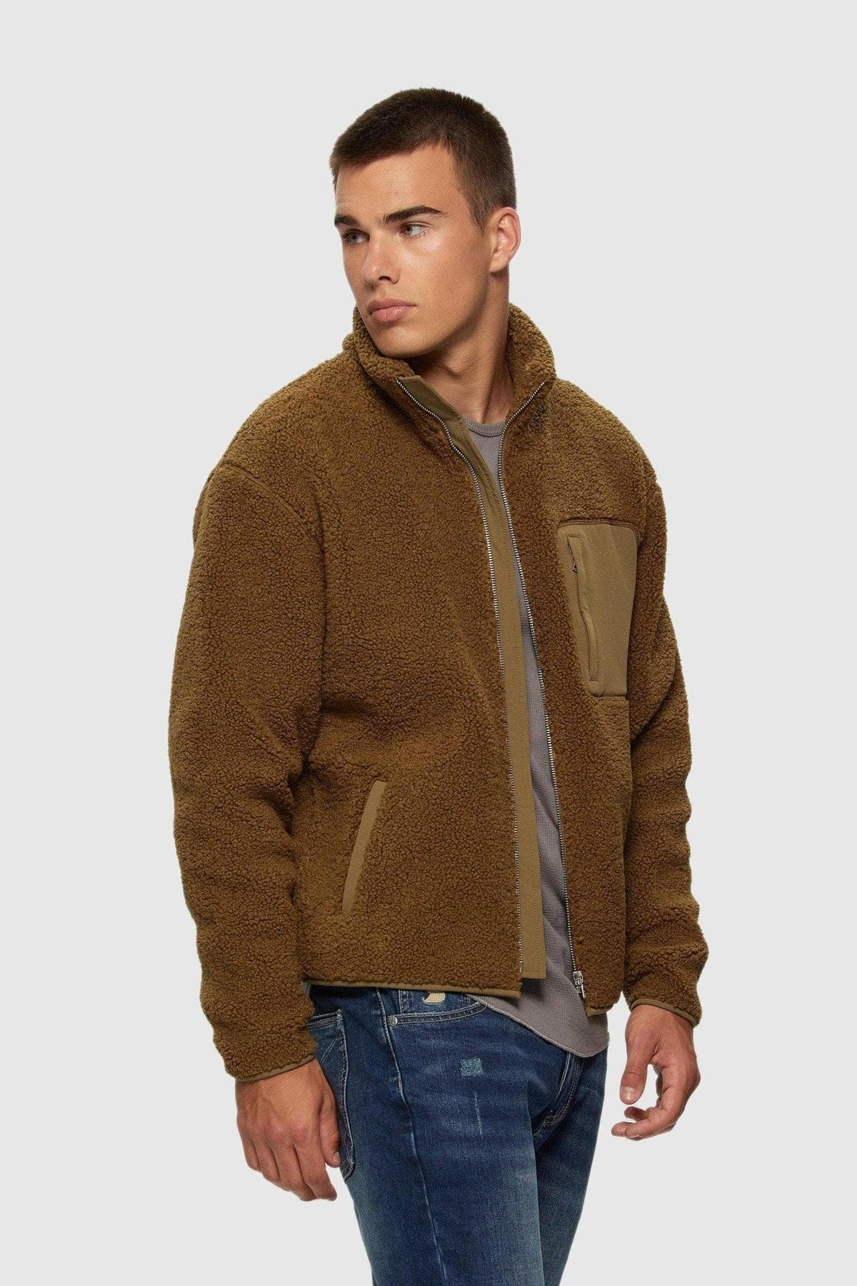 Bonded Sherpa\fleece Jacket