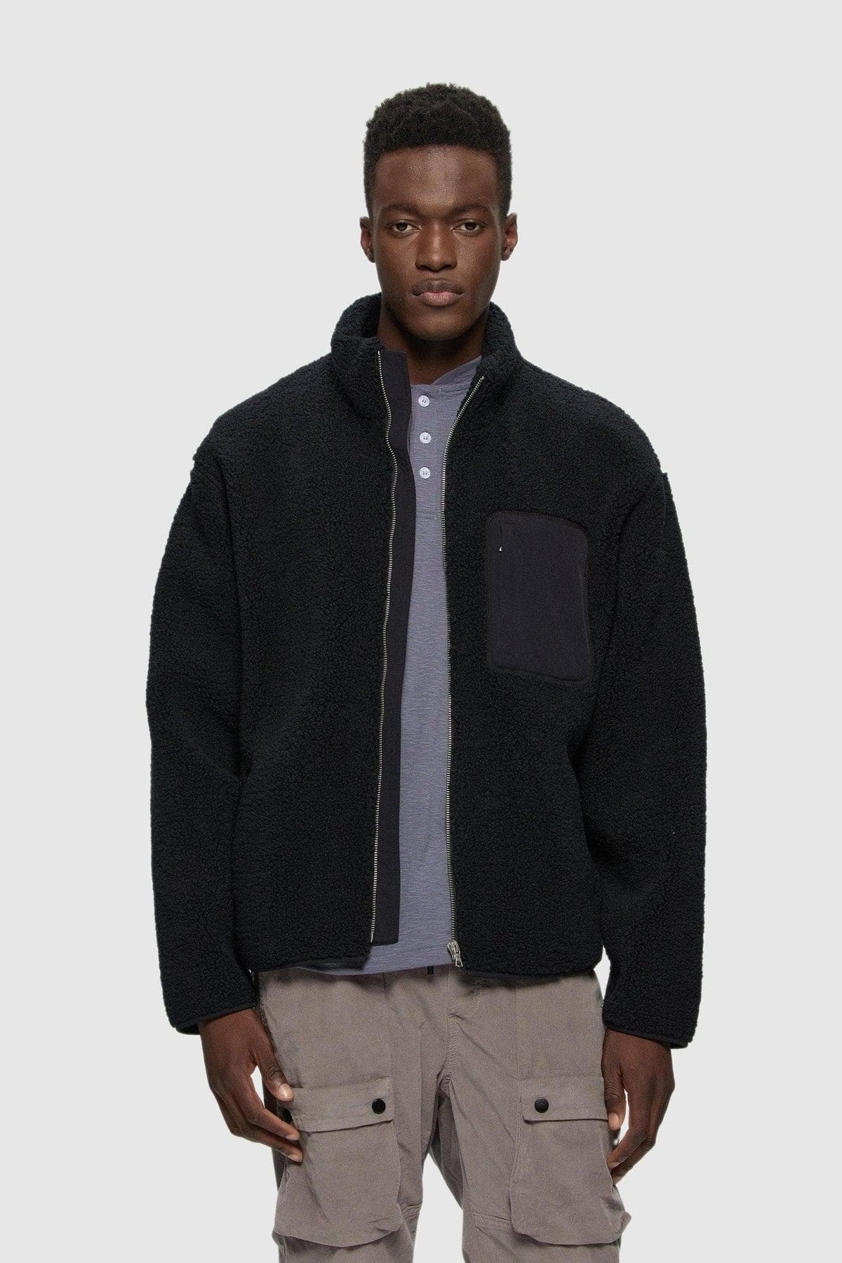 Bonded Sherpa\fleece Jacket