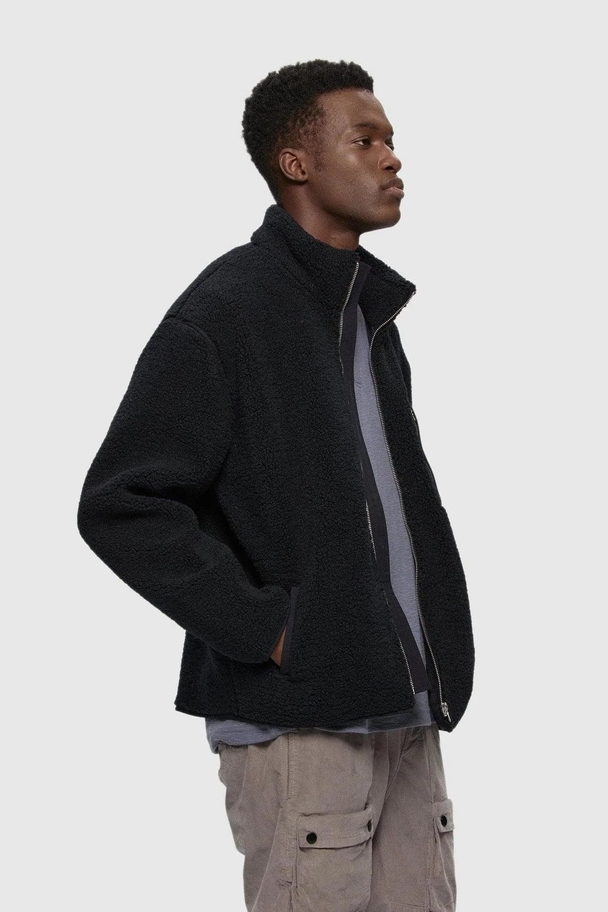 Bonded Sherpa\fleece Jacket