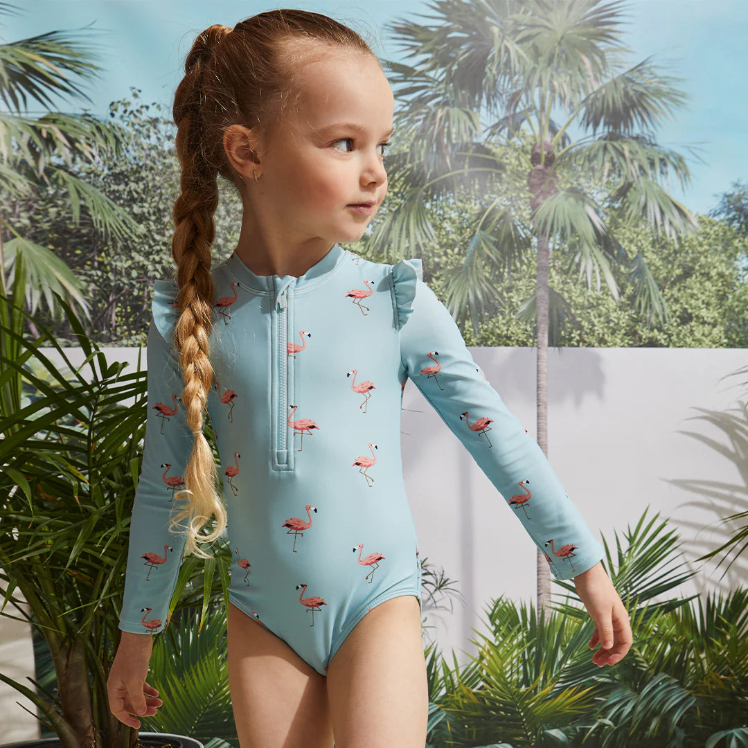 Flamingo One Piece Swimsuit