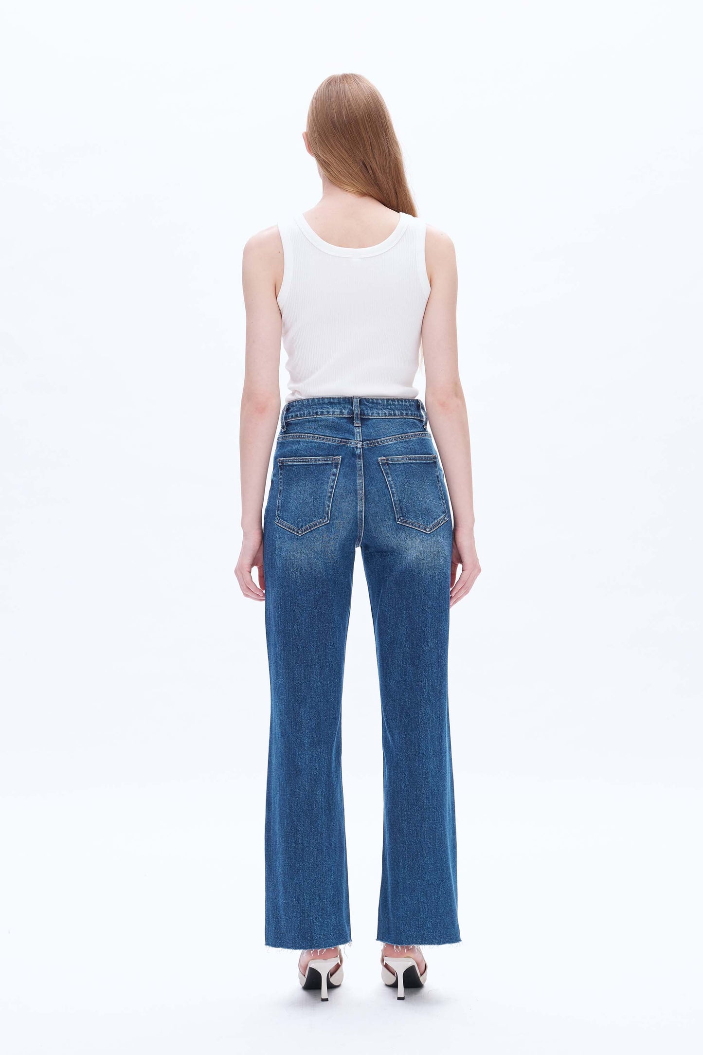 High Rise Wide Leg