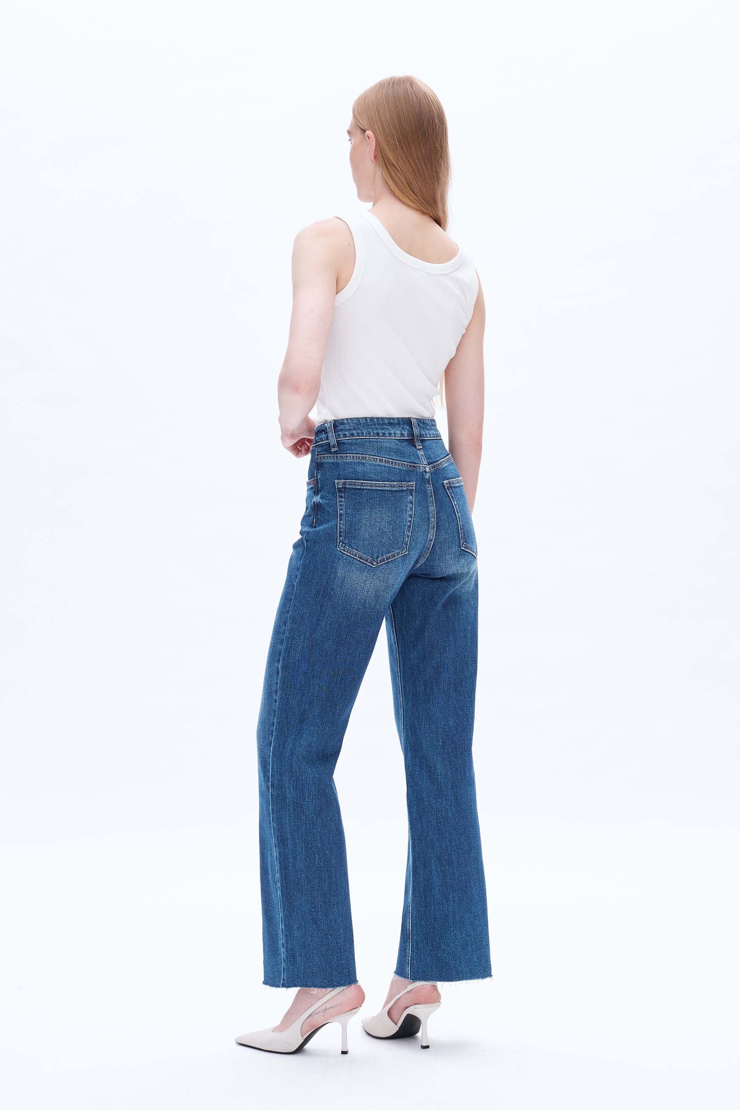 High Rise Wide Leg