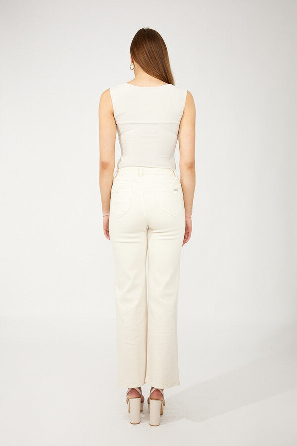 Champagne Denim Pant