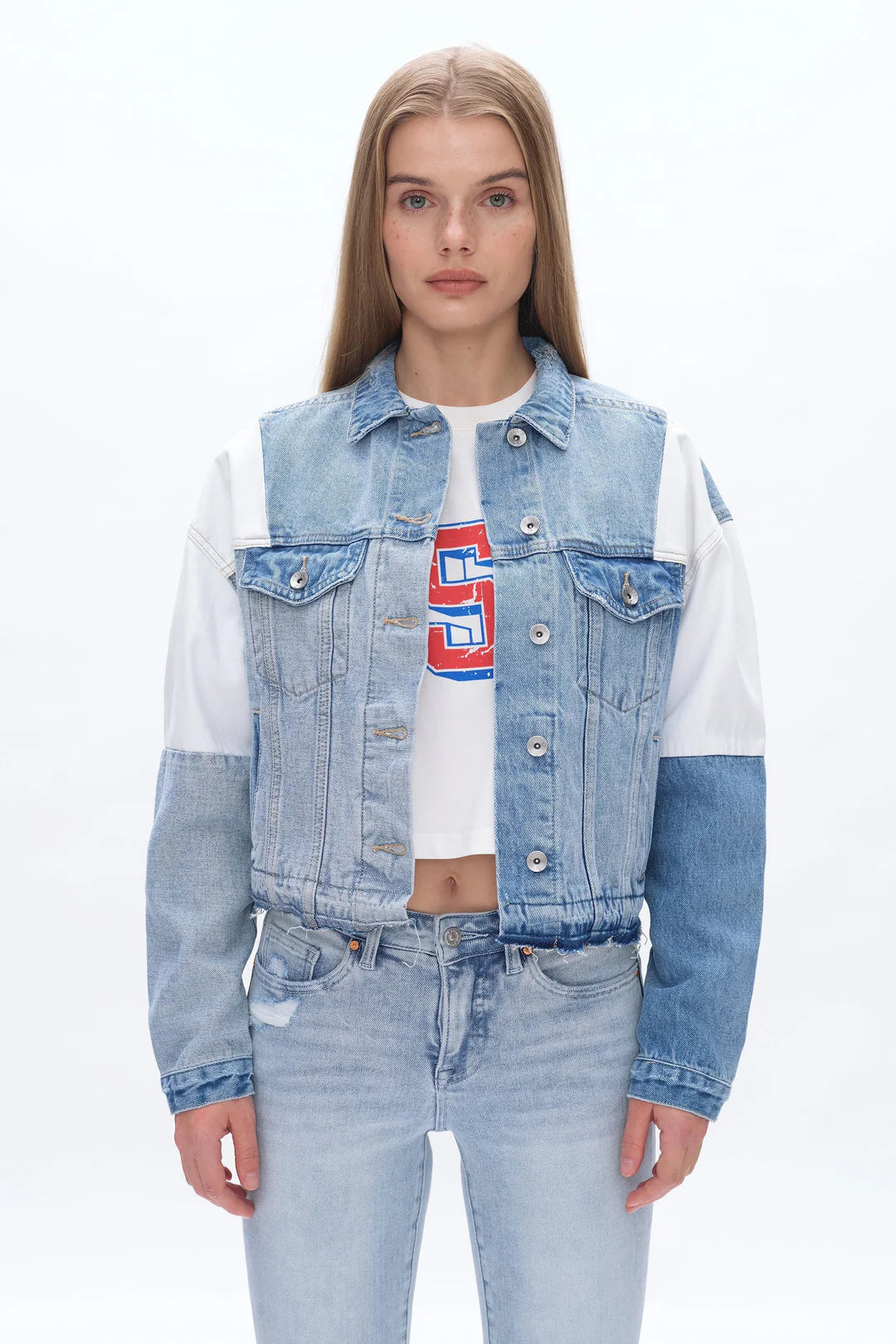 Contrast Jean Jacket