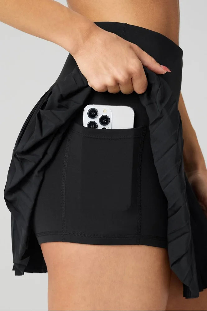 Hot shot Pleated Skirt