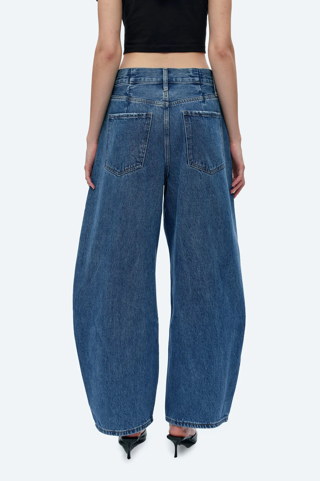 Katia Tailored Barrel Leg Jeans