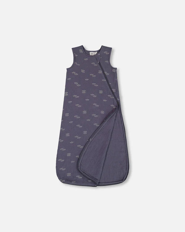 Printed White Flowers Sleep Sack